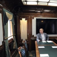 Vladimir Putin u vlaku