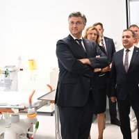 Andrej Plenković u KBC Split