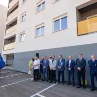 Zadar: Premijer Plenković sudjelovao na svečanosti primopredaje ključeva POS-ovih stanova