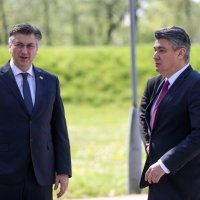 Andrej Plenković i Zoran Milanović