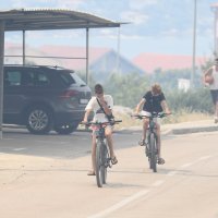 Gašenje požara u mjestu Gornji Banovci kod Grebaštice