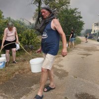 Grebaštica: Jak vjetar otežava gašenje požara