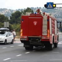 Prometna gužva od Šibenika prema Splitu