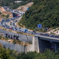 Gužve na autocesti A7 u smjeru Krčkog mosta