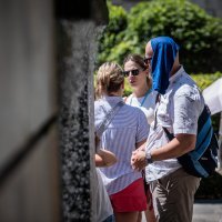 Vrućina na splitskim ulicama