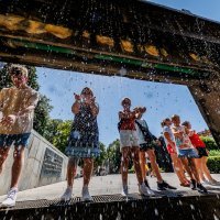 Vrućina na splitskim ulicama