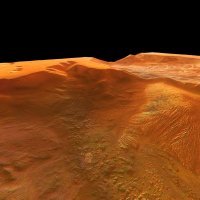 Brazde na površini Marsa