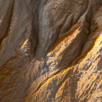 Brazde na površini Marsa