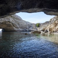 Plaža Sykia, otok Milos, Grčka