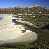 Plaža Ostriconi, Sjeverna Korzika, Francuska