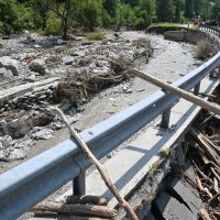 Uništeno korito rijeke Cerknice u Sloveniji
