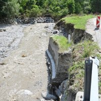 Uništeno korito rijeke Cerknice u Sloveniji