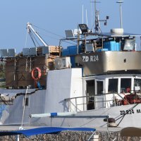 Ribarski brod Mašun koji je sudjelovao u pomorskoj nesreći