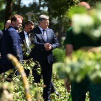 Andrej Plenković u obilasku Bundeka