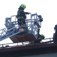 Sanacija šteta u naselju Špansko nakon jučerašnjeg nevremena