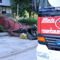 Sanacija šteta u naselju Špansko nakon jučerašnjeg nevremena