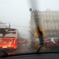 Rijeka: Olujno nevrijeme protutnjalo gradom