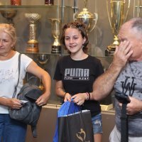 Bolesna djevojčica Antonija Bošnjak posjetila GNK Dinamo