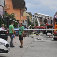 Izgorio kafić u zagrebačkoj Dubravi