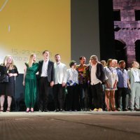 Predstavljanje ekipe filma Hotel Pula nakon projekcije u Areni