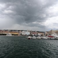 Olujni oblaci nad Rijekom