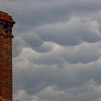 Mammatus oblaci nad Zadrom