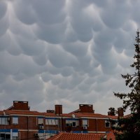 Mammatus oblaci nad Zadrom