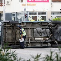 Sudar kombija u Splitu