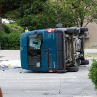 Sudar kombija u Splitu