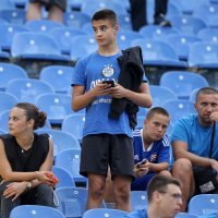 Dinamovi navijači na maksimirskom stadionu