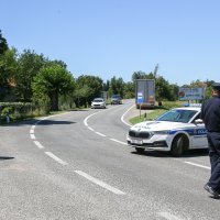 Blokada ceste Materada - Umag zbog otmice