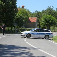 Blokada ceste Materada - Umag zbog otmice