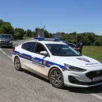 Blokada ceste Materada - Umag zbog otmice