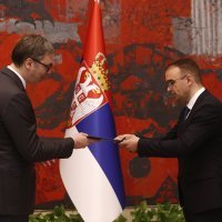 Aleksandar Vučić i Aleksandar Vranješ