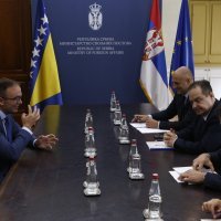 Aleksandar Vranješ na sastanku s Ivicom Dačićem