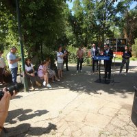 Izjave za medije nakon obilaska radova na obnovi Bolnice za plućne bolesti