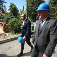 Tomašević, Dolenec i Bačić obišli radove na Bolnici za plućne bolesti