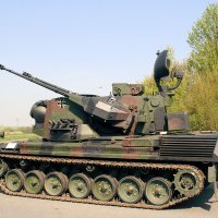 Njemački Gepard A12 prije odlaska na poligon