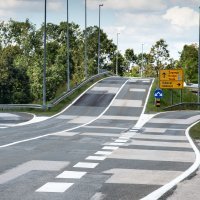 Zakrpana cesta kod Županje