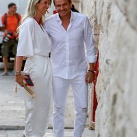 Enis Beslagic sa suprugom Sabinom