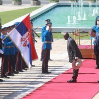 Yoweri Museveni i Aleksandar Vučić