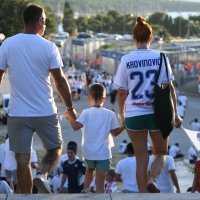 Hajduk - Rijeka, 30.7.2023. navijači