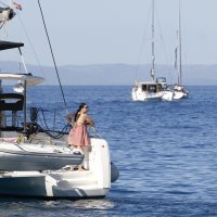 Gužva u makarskoj luci