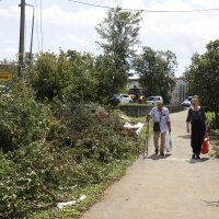Posljedice nevremena koje je poharalo Ilirsku Bistricu u Sloveniji