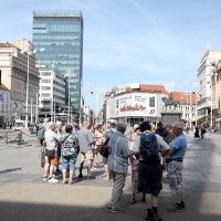 Turisti u Zagrebu
