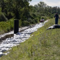 Vodostaj rijeke Save u općini Rugvica polagano je počeo opadati
