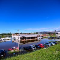 Poplavljeno nogometno igralište i ugostiteljski objekt u Ivanjoj Reki