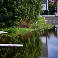 Poplavljeno nogometno igralište i ugostiteljski objekt u Ivanjoj Reki
