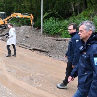 Slovenija, Medsave: Slovenski premijer obišao područja pogođena poplavom