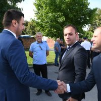 Ispred policijske postaje Glina svečano otkriven "Spomenik Domovini"